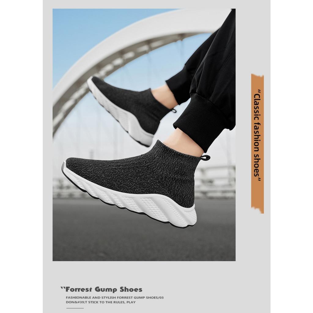 Обувь больших размеров для мужчин, модная повседневная обувь для мальчиков, спортивная обувь для носков, мужская обувь для бега