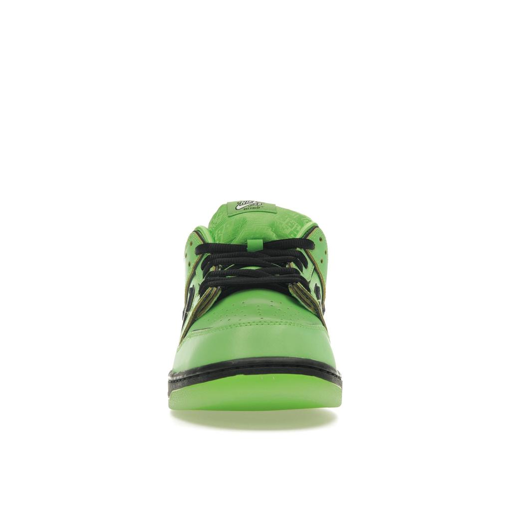The Powerpuff Girls x Nike Dunk Low Pro SB QS Buttercup Унисекс Кроссовки Зеленый Средне-зеленый Черный FZ8319-300