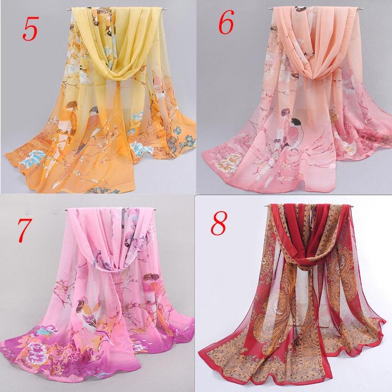 Fashion Women Scarf Print Autumn Summer Pattern Scarves Shawl