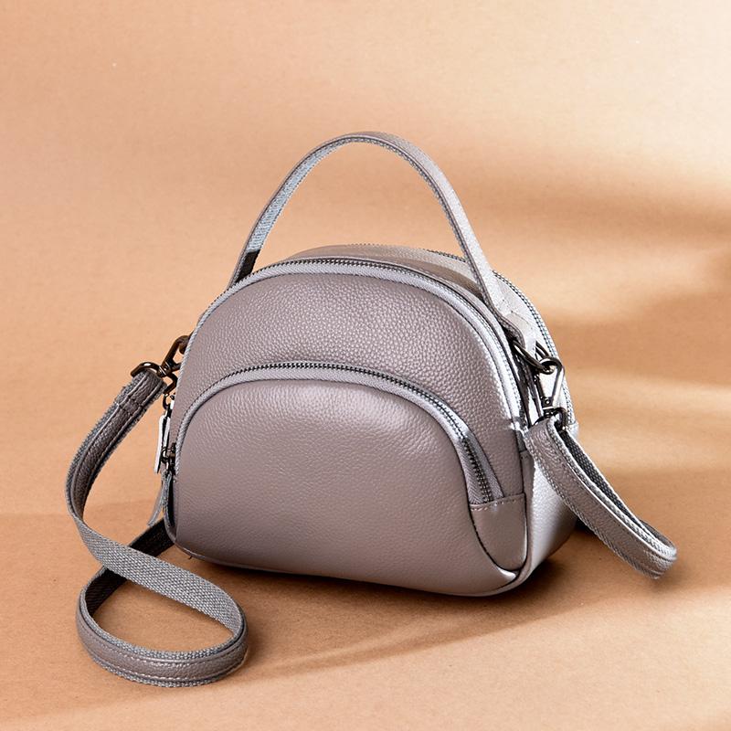 High Quality Genuine Leather Woman Messenger Bags Cowhide Handbags Women's Bags Designer Women Shoulder Tote bags