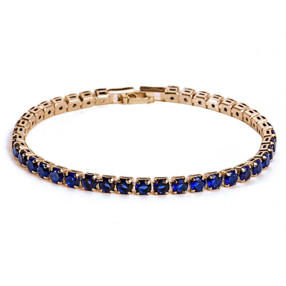 Модный браслет Стразы Нежный Изысканный Разноцветный Сверкающий Нарядный Восхитительный Теннисный браслет Женские украшения на запястье