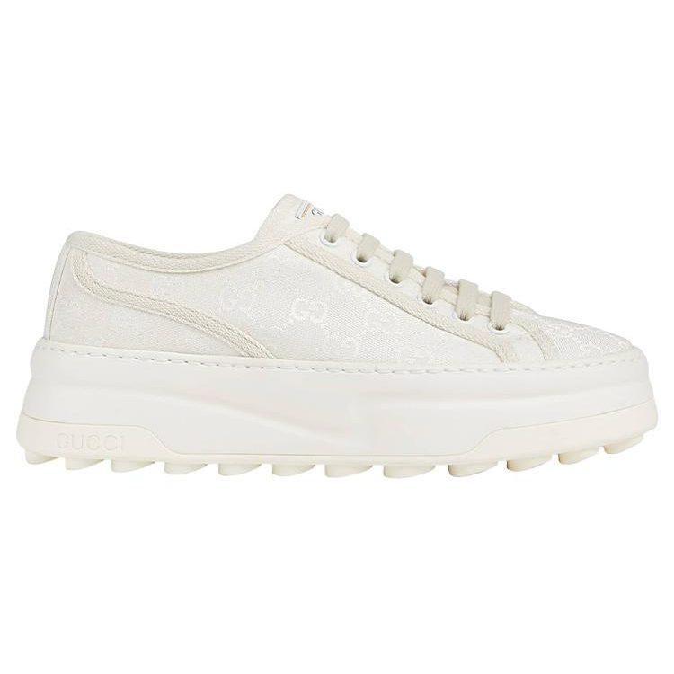 Gucci Женские Кроссовки для Тенниса 1977 Low 'Great White' Женские 746767 20Q20 9044