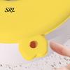 Hands-free Lid Lifter Toilet Seat Pad with Aromatherapy Odor Neutralizer, Cute Cartoon Bear Design, Neutralizer Soft EVA Waterproof Washable Cushion,
