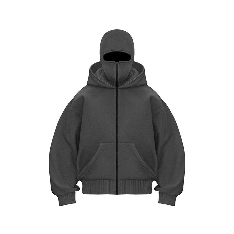 Top-Selling Unisex Fleece Zipper Hoodie for Spring, Autumn, Winter
