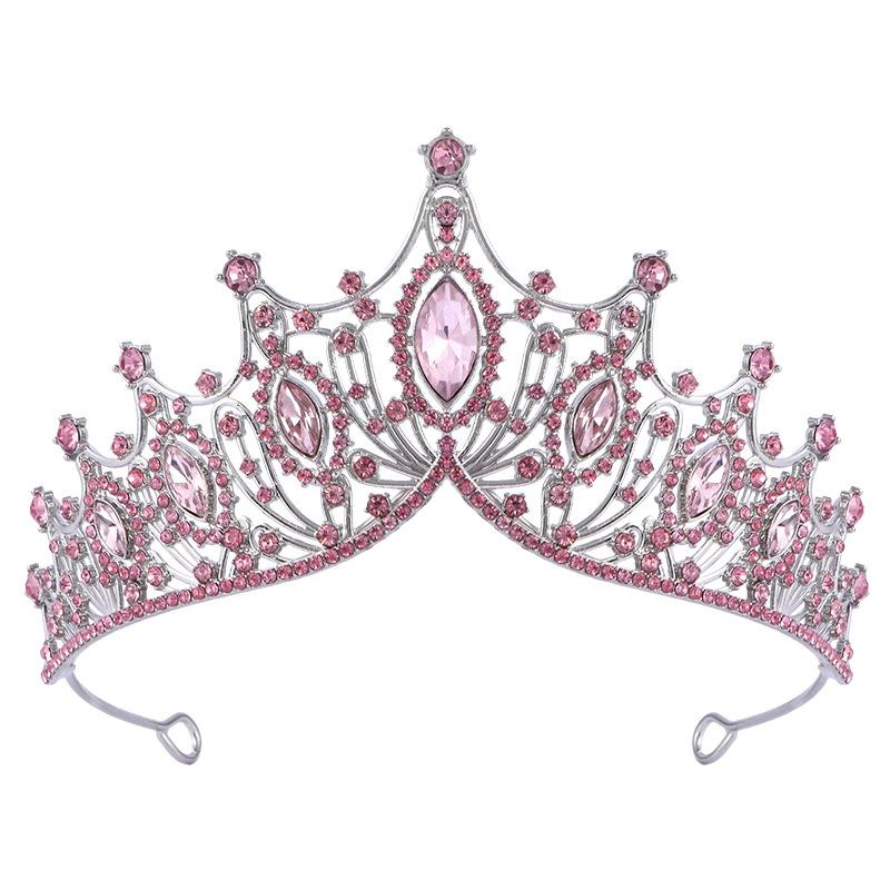 Стильная хрустальная тиара для дня рождения, винтажная королевская корона для девочек, выпускного вечера, свадьбы, невесты