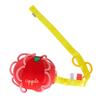 Shaol Recommended Set: Ring Ball + Ring Strap (Apple + Yellow 0-Year-Old Baby) Baby Educational Toy for Newborns, Stroller, Playpen, Gentle Bell