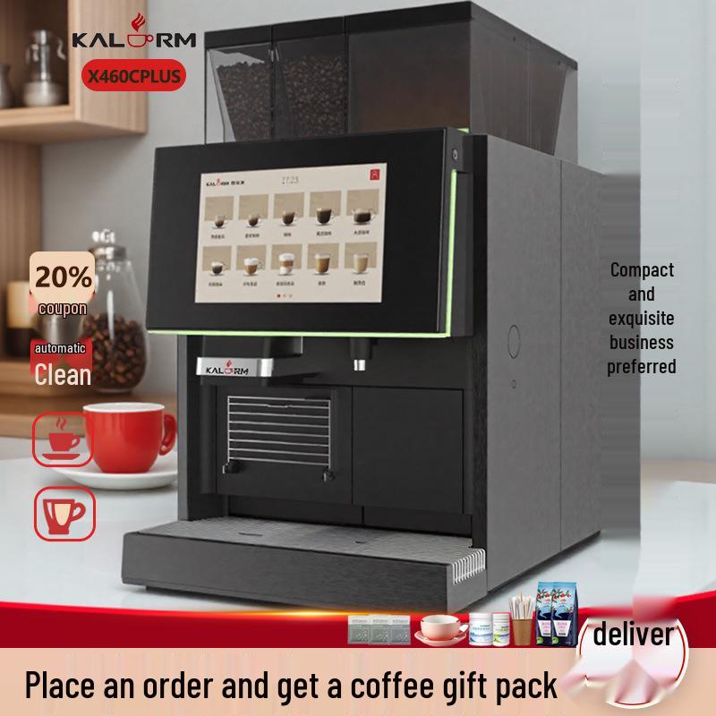 Kareme X460C Commercial Espresso Machine - Fully Automatic, Freshly Ground All-in-One Coffee Maker