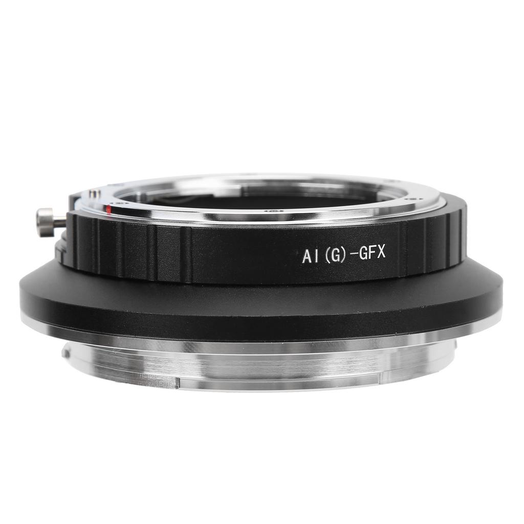 NEWYI AI(G)‑GFX Lens Adapter Converter Ring for Nikon AI Lens To for Fujifilm GFX Camera