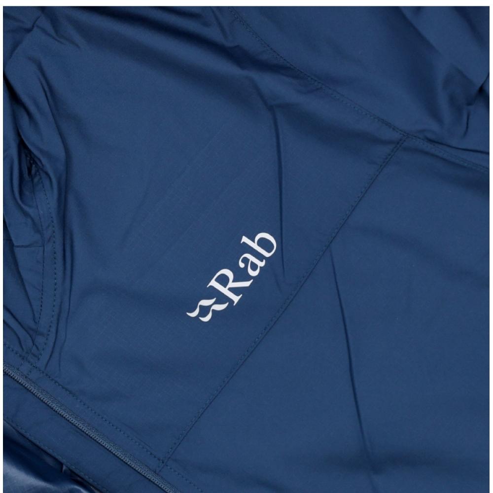 Мужская ветровка Rab с капюшоном tempeSt Blue qwS 84