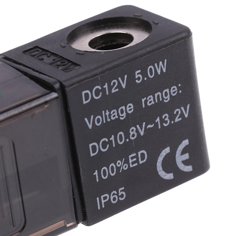Соленоидные клапаны DC12V DC24V AC110V AC220V Катушка с LED для соленоидного клапана 3V110 4V110