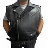 Мужская натуральная черная кожа ягненка, байкерская талия, высококачественный мотоциклетный жилет, кожа без рукавов, подарок для него, байкерский жилет для мужчин, мотоцикл, военный жилет,