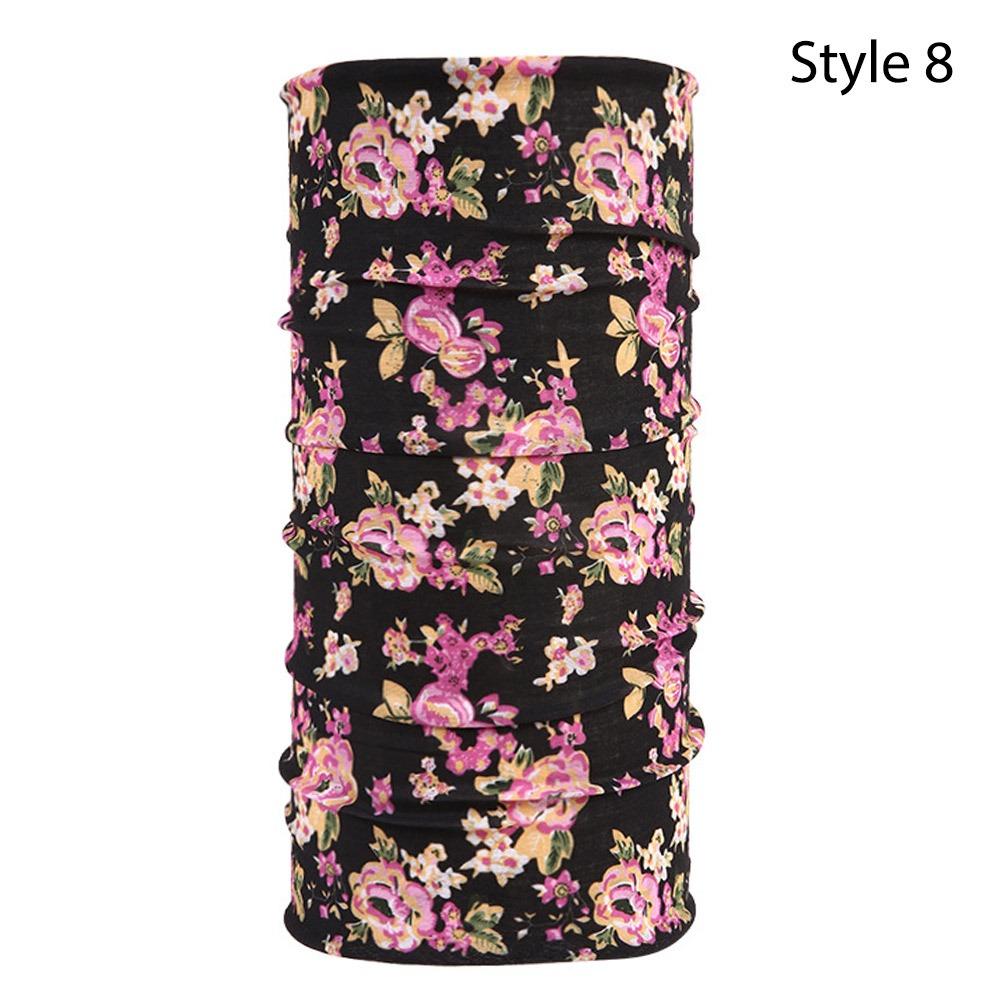 Neck Sun Protection Riding Mask Printed Scarf Cycling Scarf Summer Climbing Hiking Scarf Hiking