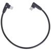 Кабель USB 3.1 Type C — Type C 90 градусов 40 Вт Угловой Удлинительный кабель USB Type C Папа 3.1 Поддерживает зарядку, передачу данных