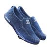 Мужские джинсовые парусиновые туфли, кроссовки, мужские летние мокасины для вождения на открытом воздухе, модные винтажные лоферы, обувь для мужчин