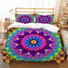 Bohemia Comforter Cover Bedding Sets Mandala/datura Decoracion Gamer Duvet Cover Set Super Soft Microfiber Fabric Quilt Cover 3d
