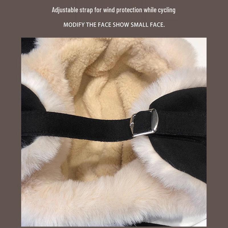 Ретро зимняя шапка Лей Фэна: Унисекс, на флисовой подкладке, морозостойкая, теплая защита ушей для езды на велосипеде