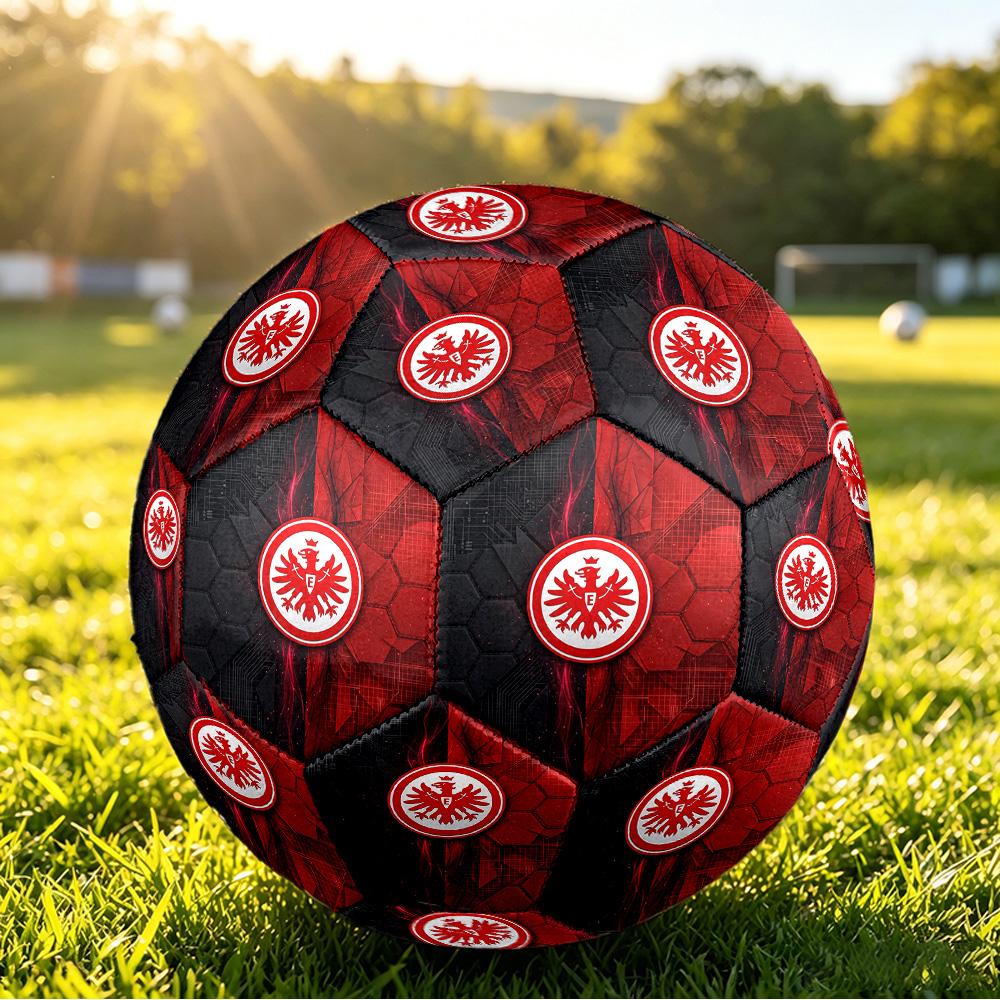 Футбольный мяч Eintracht Frankfurt, напечатанный, размер 5, футбольный мяч Brt, противоскользящий, для взрослых, матч, сувенир для футбольных болельщиков