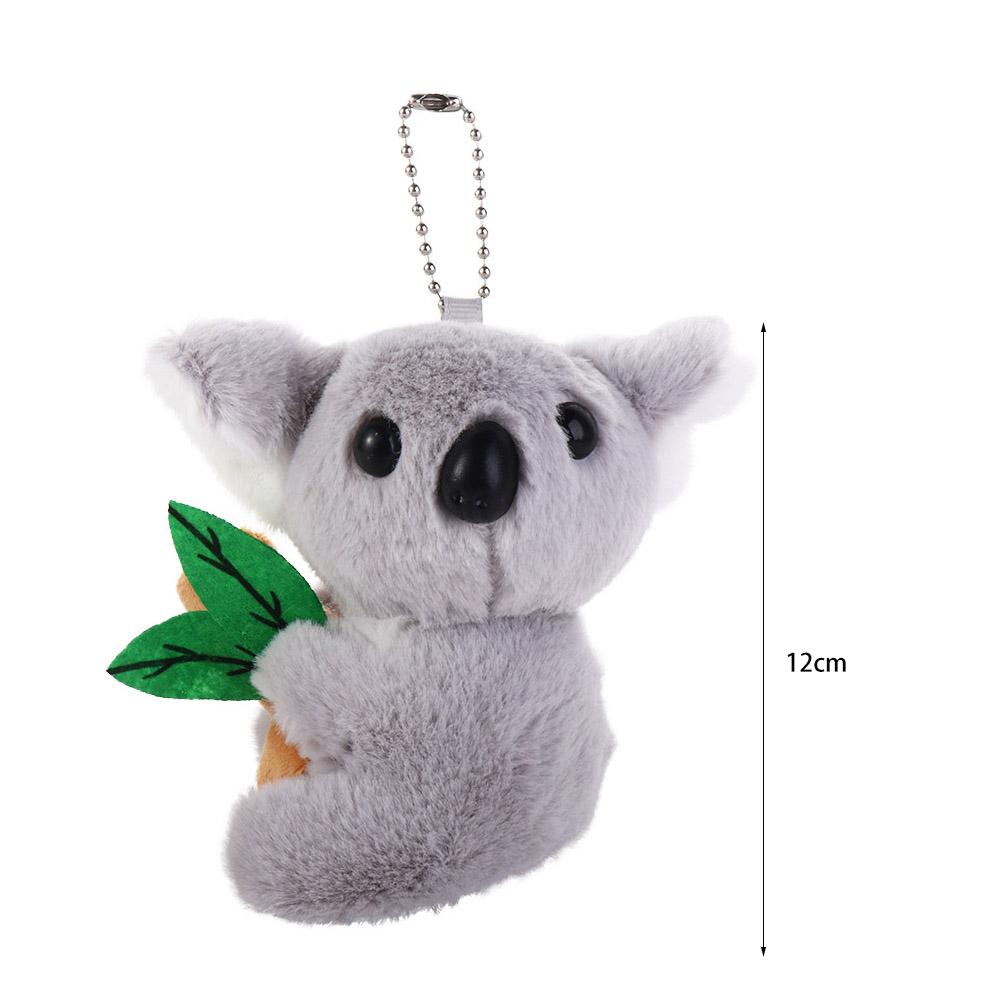 Auto Animal Keychain Car Keychain Koala Doll Plush Doll Plush Toy Plush Keyring Koala Key Chain