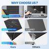 High Density Soundproof Panels Square Shape Wall Stickers Felt Panels  Recording Studio