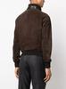 AL KHALID Real Men's Brown Suede Jacket 100% Pure Lambskin Bomber Biker Coat Jacket
