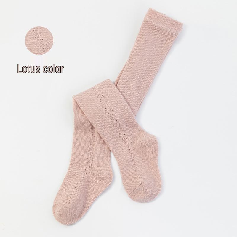 Хлопковые сетчатые леггинсы в испанском стиле для младенцев и малышей на весну/лето