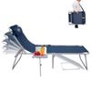 Раскладная кемпинговая кровать WEJOY, откидывающаяся, с летней кроватью, идеально подходит для отдыха на природе и сна, вместимость 120, удобная для сна, цвет синий