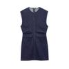 Spring 2025 Women's European & American Style Slimming Denim Dress