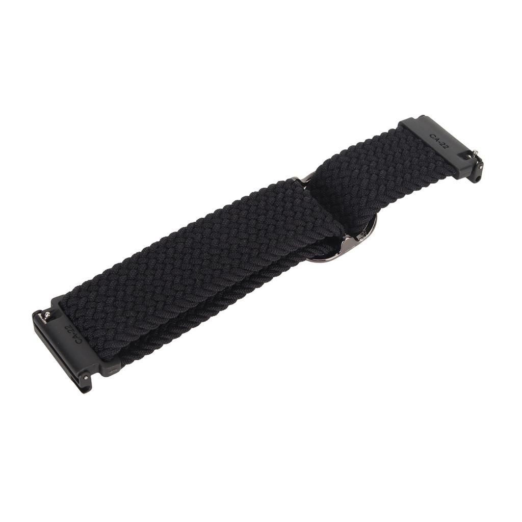 Nylon Watchband Adjustable Replacement Band Sport Breathable Strap for Spartan for Suunto7 Black