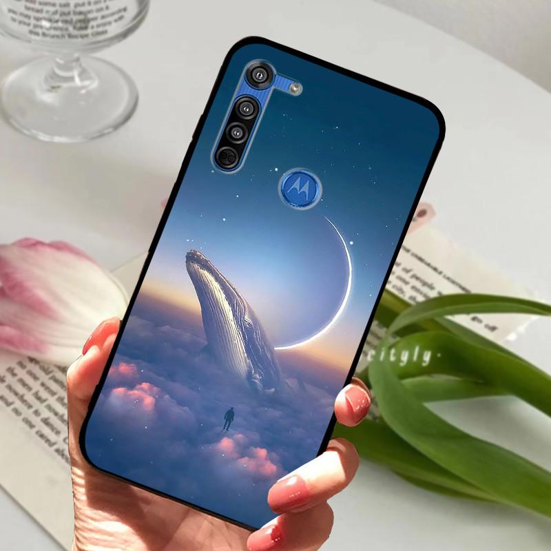 Чехол для Motorola Moto G8 Plus, черный силиконовый чехол для MOTO G8 Play G 8 Power Lite, модный защитный чехол из ТПУ.