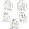Clear Tote Bag DIY Handmade PVC Handbag Making Kit Large Capacity Gift Bag Woman