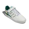 Adidas Оригинальные кроссовки Originals Forum Low на липучках с низким верхом для скейтбординга, унисекс, белые/зеленые, GX3001