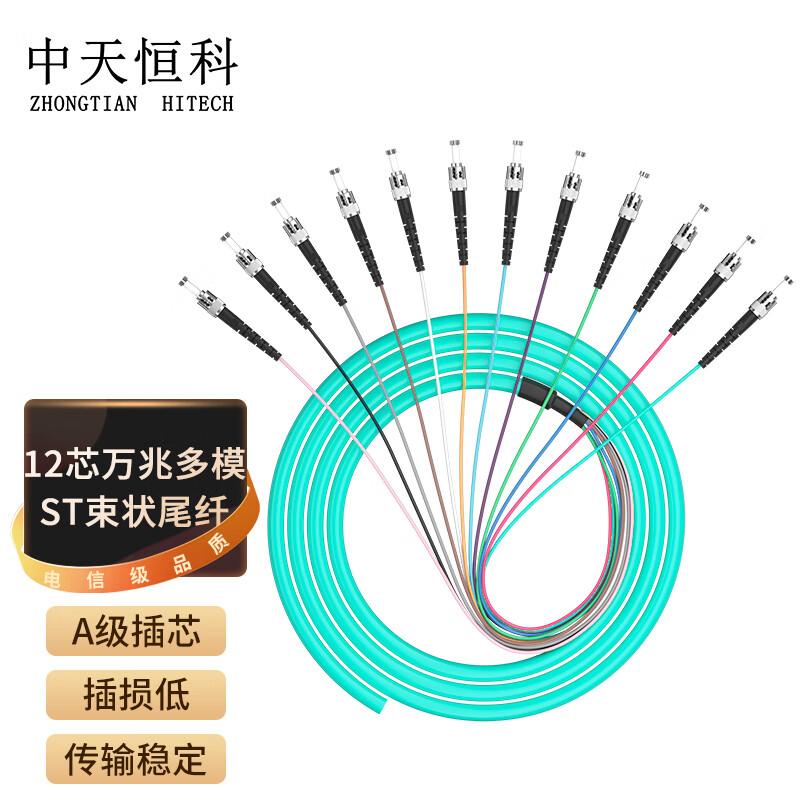 Zhongtianhengke 12-Core Fiber Optic Bundled Pigtail