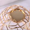 3pcs/set Nordic Style Romantic Candlestick Iron Geometric Candle Holders Home Decoration Metal Craft