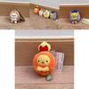 Sumikkogurashi Food Kingdom Carrot Onion Potato Eggplant Cartoon Plush Keychain