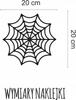 Large Halloween sticker Spider web stickers Spider wall decoration NH_006