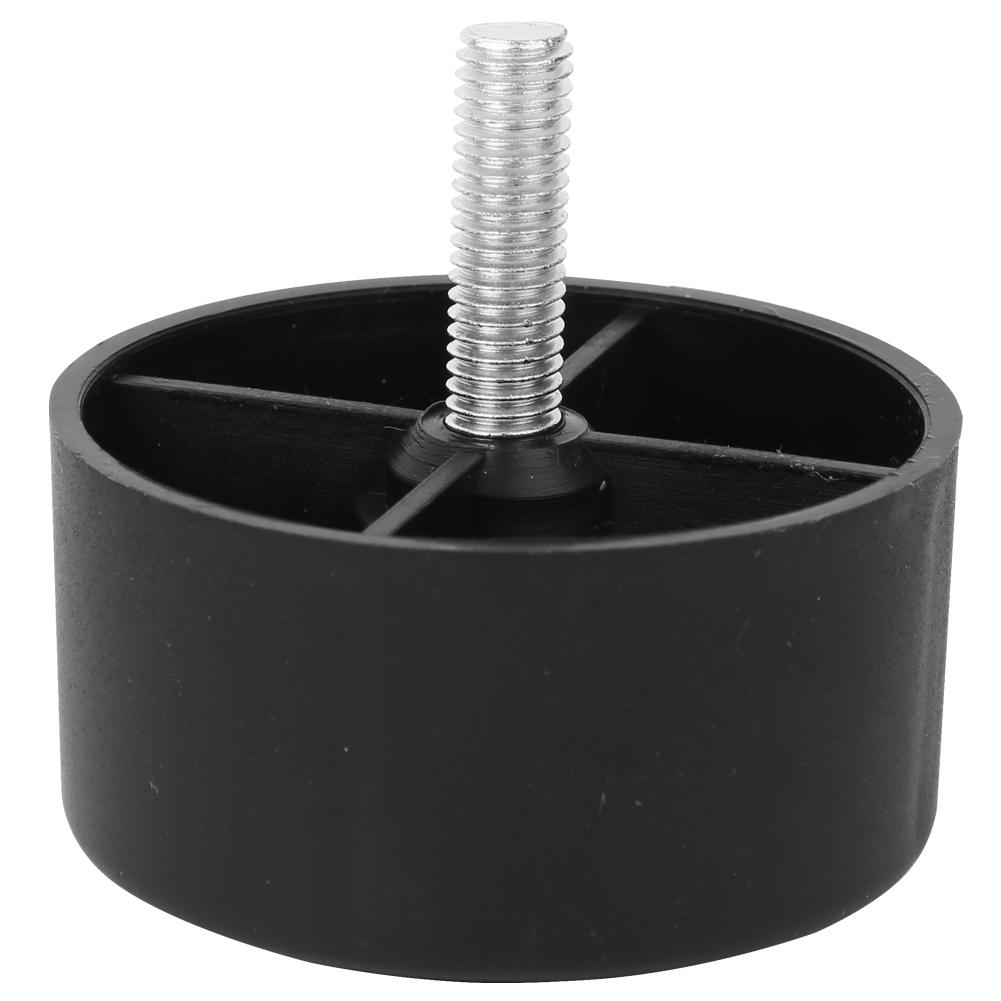 4Pcs Round Sofa Legs Black M8 Screw Height Feet Pad Cabinet Furniture Accessories 35mm