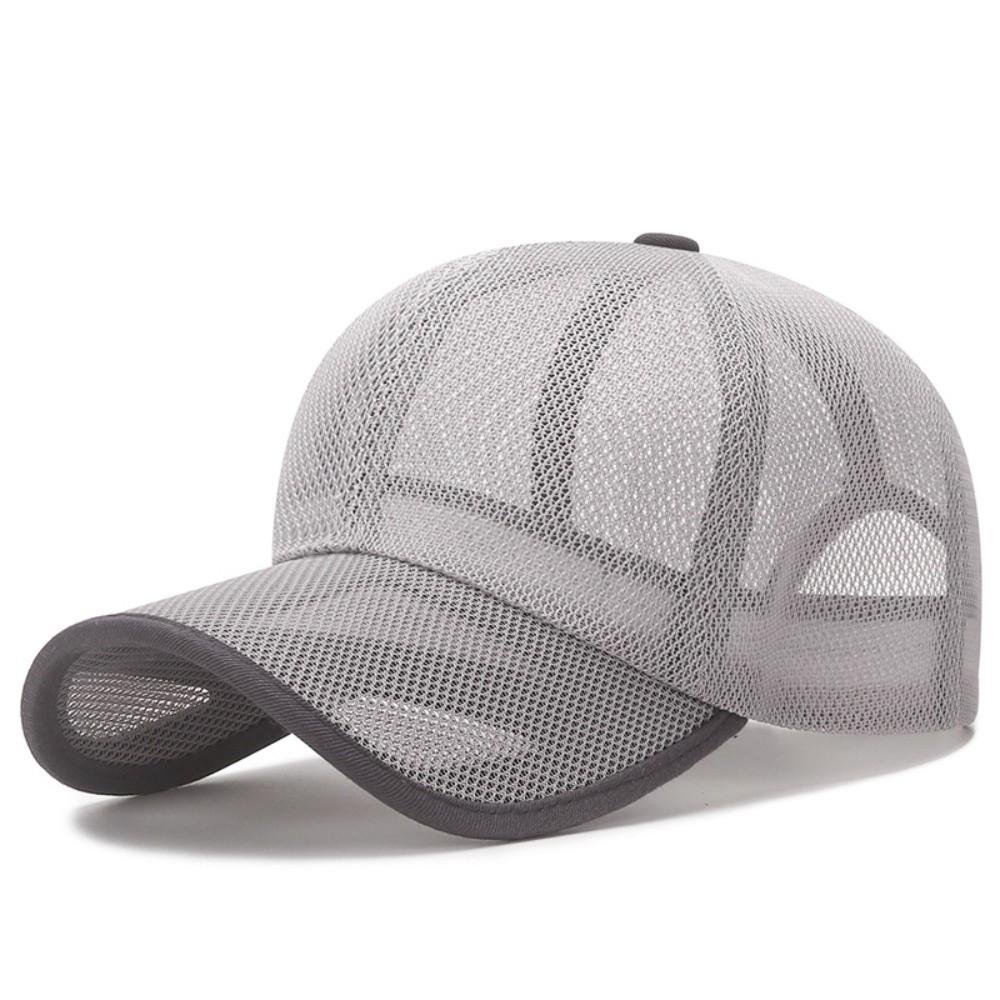 Quick Dry Full Mesh Caps Adjustable Sunscreen Hats Summer Baseball Cap For Man Women Unisex