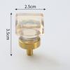 Light Luxury Drawer Crystal Handle Bedside Cabinet Door Handle Crystal Pigeon Egg Porch Cabinet Door Handle