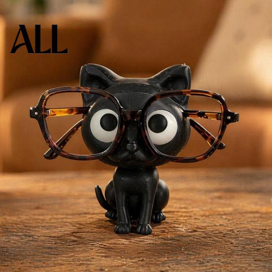 Цветная подставка для очков, 3D-печатная стойка-подставка для очков в форме кошки, держатель для очков, уникальный органайзер, полка для хранения на туалетный столик