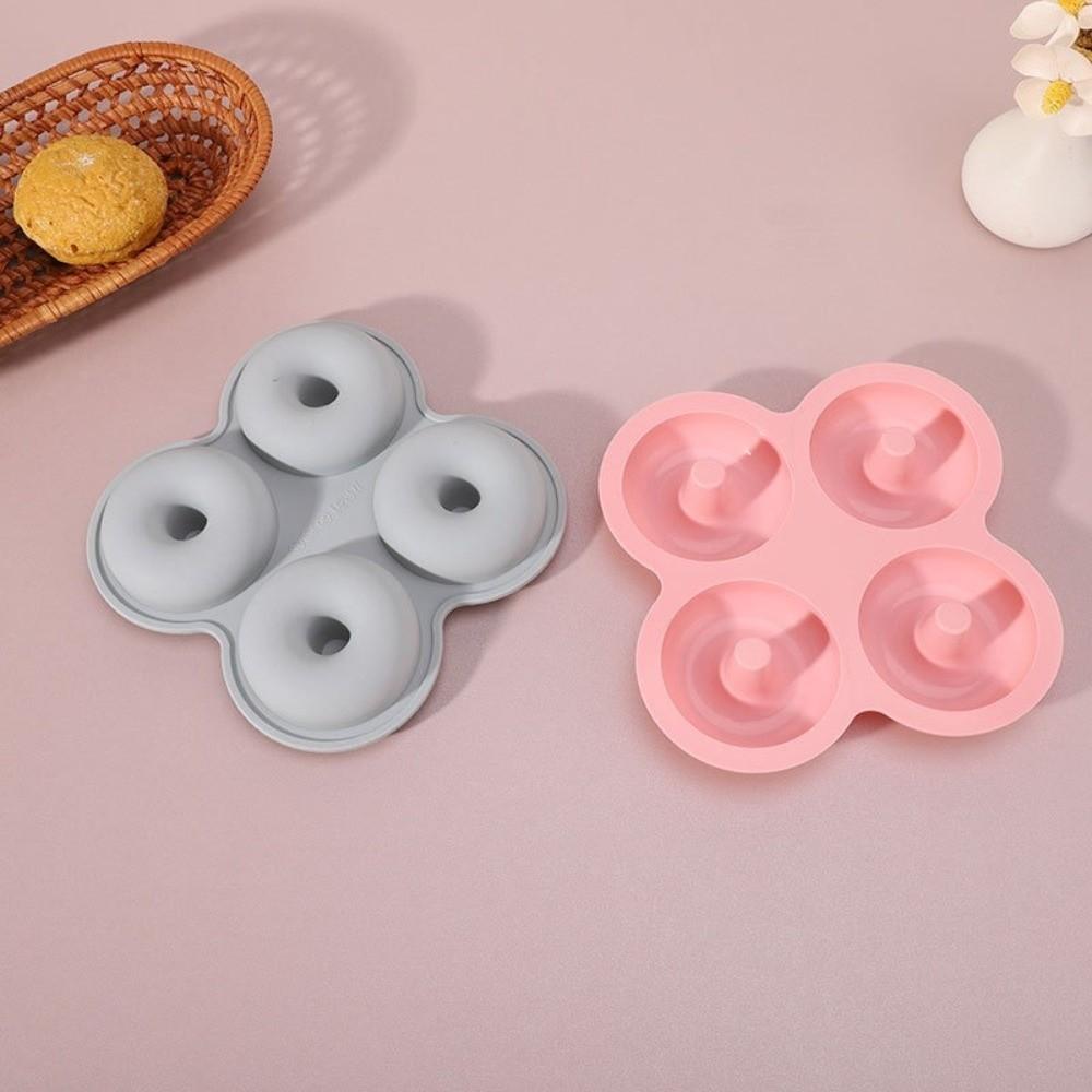Reusable Doughnut Pan Soft Silicone Cake Making Tools New Baking Mold Kitchen Use