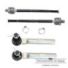 Front Steering Inner & Outer Tie Rod End Set Fit For 2013-2018 Acura RDX 3.5L V6