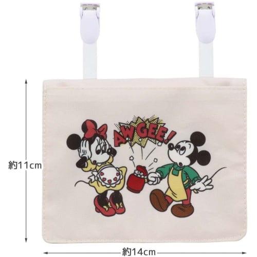 Skater Карманная сумочка-пошетка с плечевым ремнем 2WAY Disney Микки Маус и друзья Готовка Высота 11 x Ширина 14 x Глубина 3см ODKP2-A