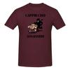 Piece Caffeine Addict Funny Graphic  Cotton TShirt Cappuccino Assassino Meme Tees Tops For Unisex