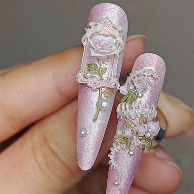 1 шт. 3D форма змеиной кости, аксессуары для украшения ногтей, дизайн своими руками, силиконовые декоративные шаблоны для нейл-арта, форма для ногтей