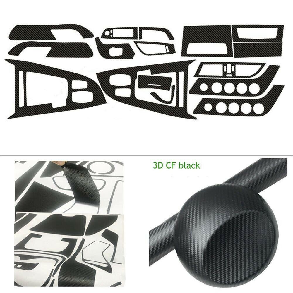 Для наклейки на интерьер из углеродного волокна, наклейки для самостоятельной отделки, черные наклейки для Z4 E89 09-16 5D, наклейки на приборную панель с автоматическим переключением передач