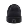 Bonnet Noir New Era - Taille Unique - Yankees - Logo Brodé - Style Discret