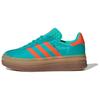 (WMNS) Gazelle Bold 'Mint Rush Impact Orange' Женские IG4386