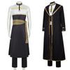 Аниме Frieren at the Funeral Heiter Косплей Костюм Униформа Тренч Полный Комплект Нарядный Костюм Верхнее Пальто Брюки с Париком Хэллоуин Карнавал Вечеринка