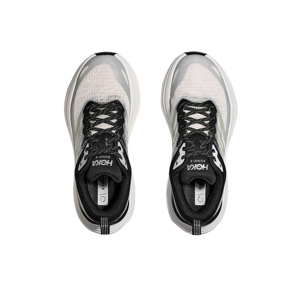 HOKA Bondi 8 Caged Stealth Tech Pack - Белые Яблочно-Тарталетные Унисекс Кроссовки 1155391-WTTR