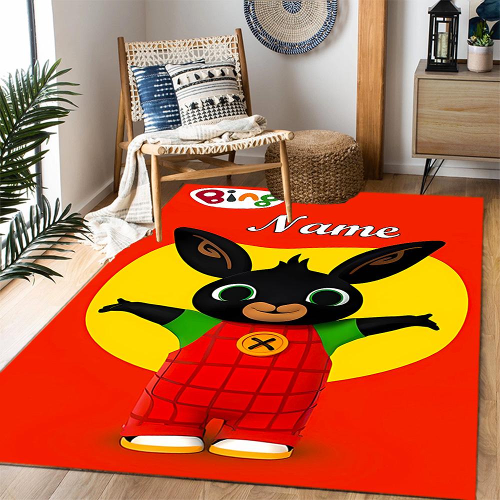 Friends Adventure Customize Your Name Floor Mat Design for Living Rooms Balcony Playrooms Kitchen Antislip Carpet Anime Office Decor Spiritual Gift